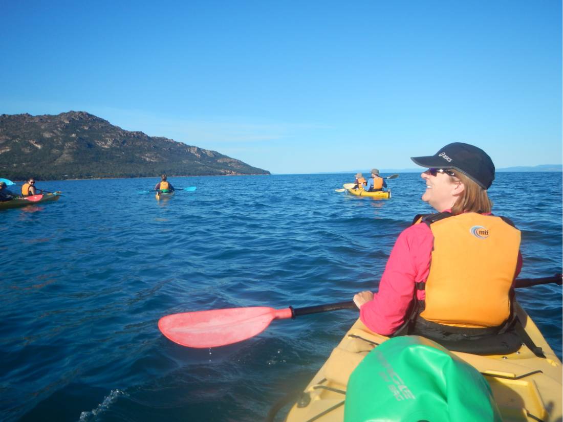 Kayaking on Coles Bay |  <i>Brian Dodson</i>