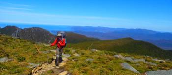 Atop of the Ironbounds on a perfect Tasmanian day | Will Barker
